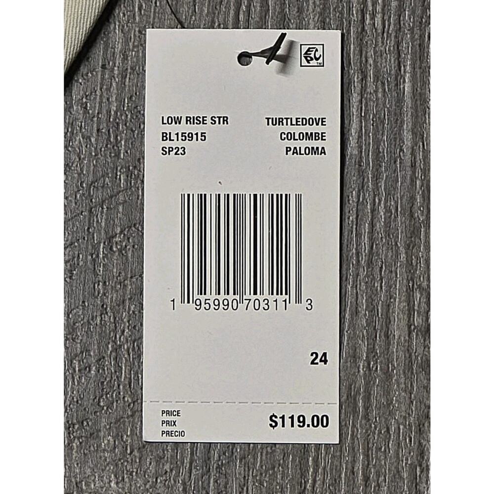NWT Buffalo David Bitton Low Rise Straight Cargo Pants Turtledove Size 24 $119 - Picture 2 of 6